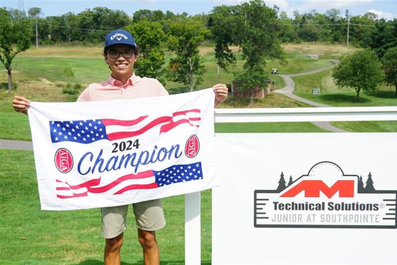 Benjamin Baker Champion towel - 2024 - AM Technical Solutions Junior at Southpointe