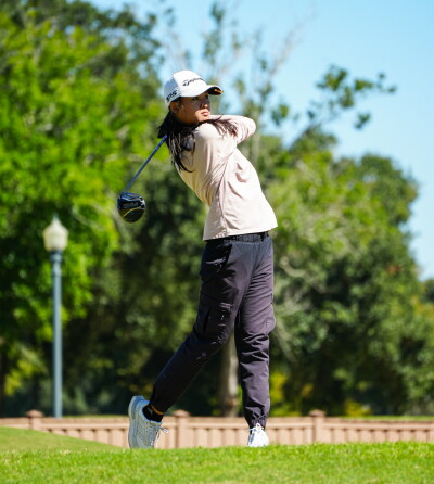 Keira Shavitranuruk tee shot on No.2 - 2026 - AJGA Junior All- Star Invitational