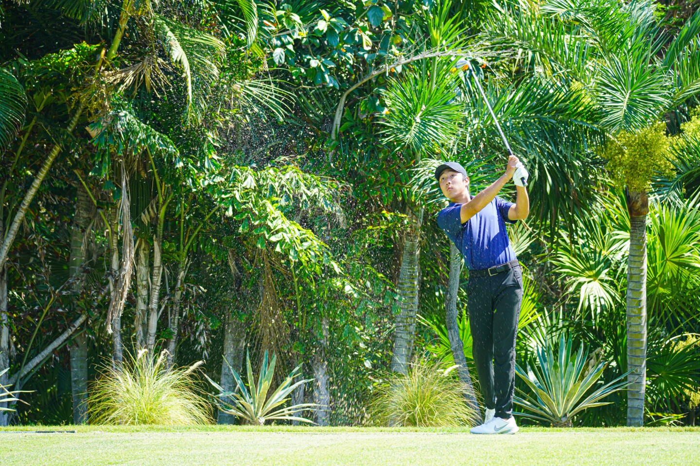 Henry Guan Hitting Tee Shot On Hole 8 - 2024 - Mayakoba Invitational (74)-2.jpg
