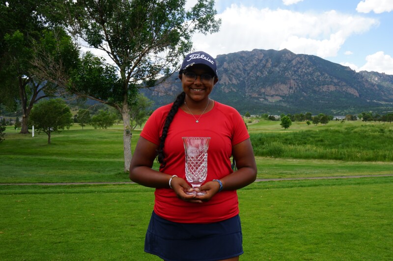 Gianna Singh trophy photo no banner - 2024 - Colorado Springs Junior