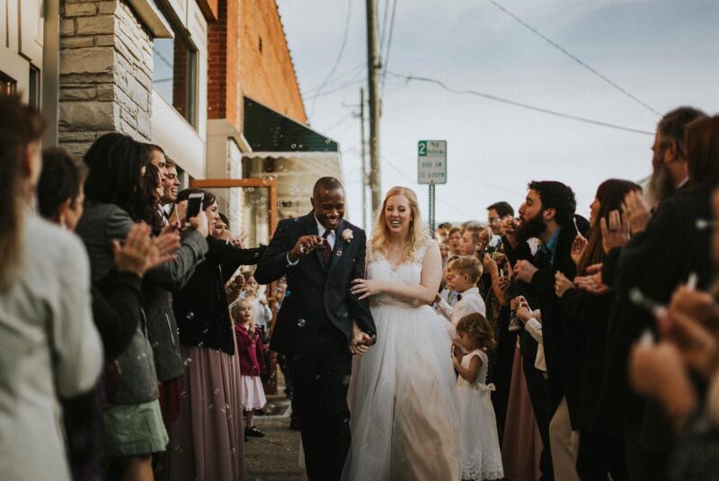 Collins Mugume and his wife Sydney.jpg