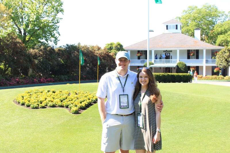 Patrick McGuire and his wife Taylor at The Masters.jpg