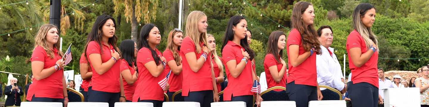US Team National Anthem - 2024 - PING Junior Solheim Cup