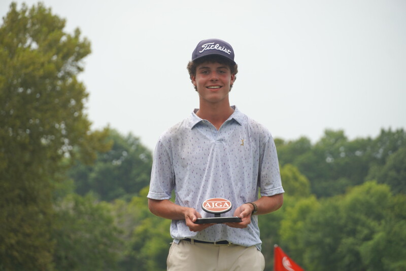 Reid Habermehl with award - 2026 - AJGA Junior at Indian Springs.JPG