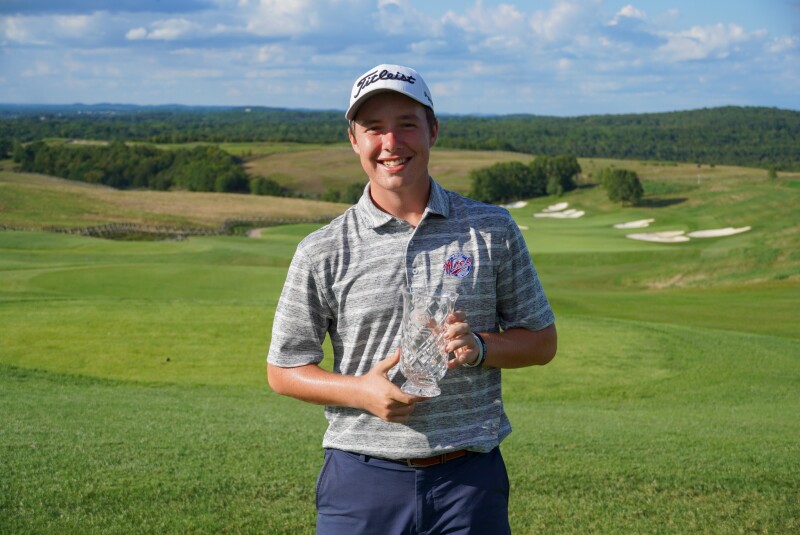 Ethan Bridges with trophy-2022-Bass Pro Shops Payne Stewart Junior Championship.jpg