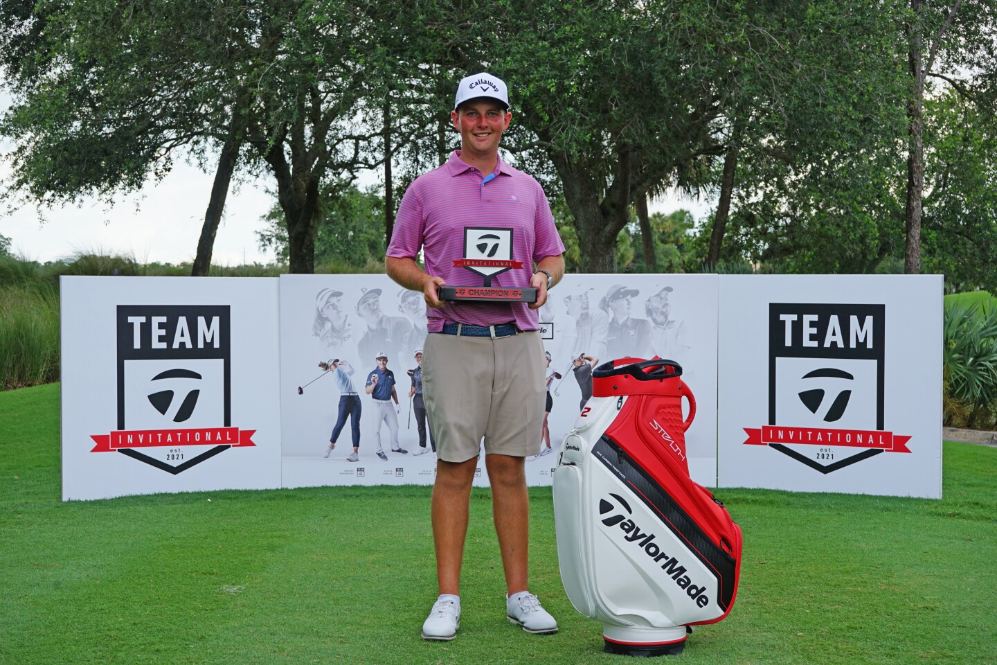 Pope makes a late push to win Team TaylorMade Invitational