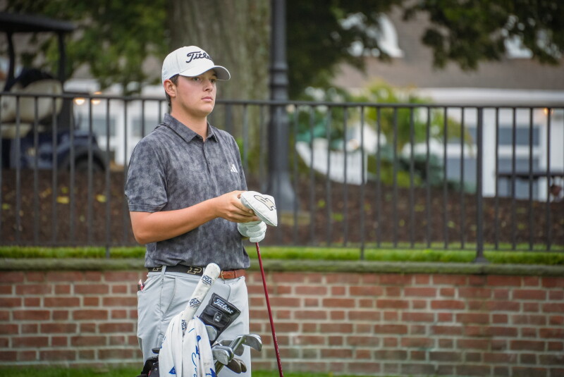 Sam Carraher Standing On Tee Box - 2026 - RLX Ralph Lauren Junior Classic