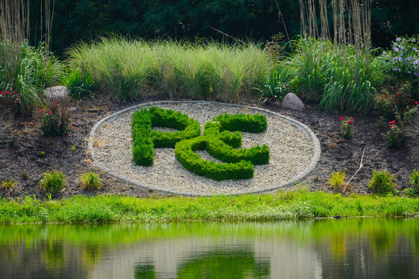 Pekin Country Club course landscaping logo - 2026 - Renewal by Andersen Junior Open hosted by D.A. Points