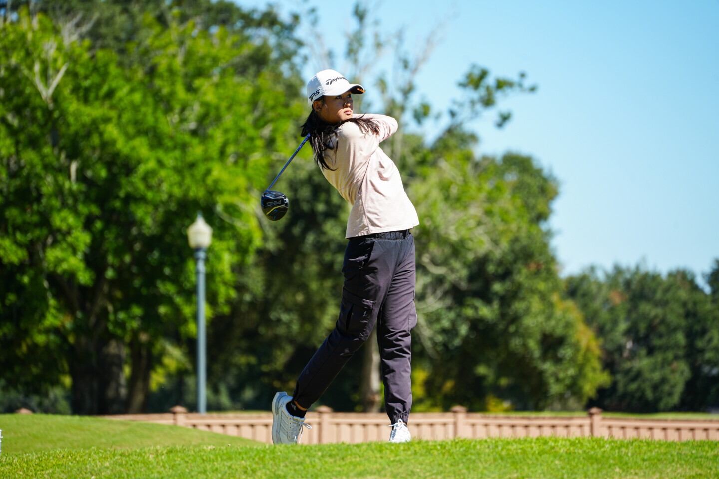 Keira Shavitranuruk tee shot on No.2 - 2026 - AJGA Junior All- Star Invitational