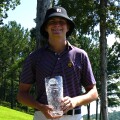 BENNETT KUHNS with trophy- 2025- Billy Horschel Atlanta Classic presented by Zurich
