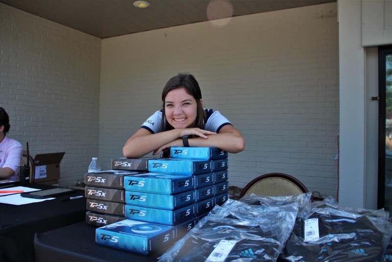 Libby Burroughs 2020 internship TaylorMade golf balls
