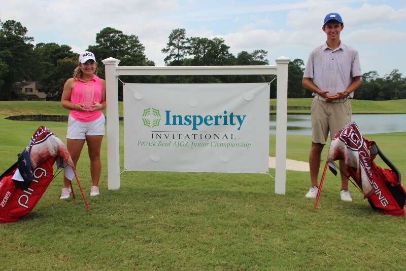 Insperity Invitational / Patrick Reed AJGA Junior Championship winners