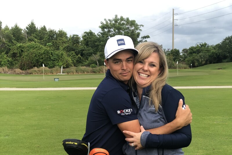 Beth Dockter and Rickie Fowler Jpg