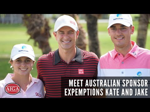 Meet Australian Sponsor Exemptions Kate and Jake