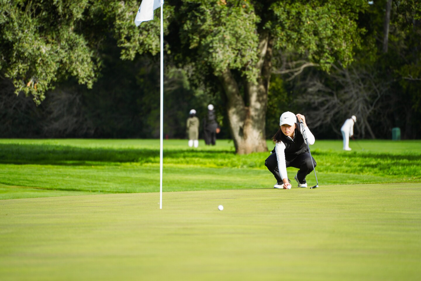 Anna Fang On Putting Green - 2025 - The Fortinet Stanford Invitational hosted by Rose Zhang (27).jpg